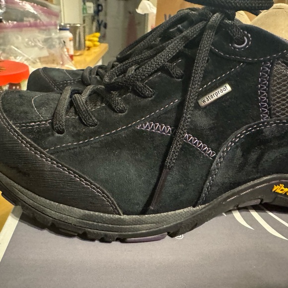 Dansko Women’s Black Waterproof Sneakers Hiking Paisley Suede 41 / 10 - Picture 8 of 12